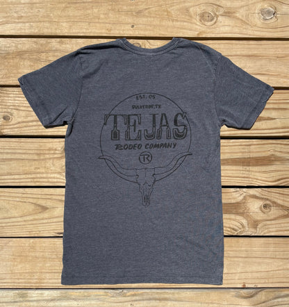Adult - Tejas Branded Longhorn Tee