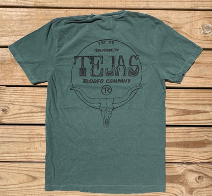 Adult - Tejas Branded Longhorn Tee