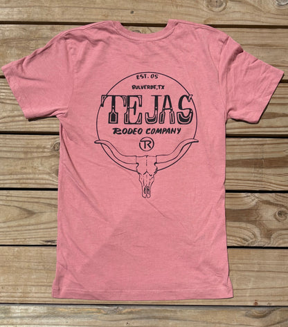 Adult - Tejas Branded Longhorn Tee
