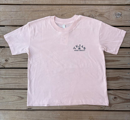 Ladies - "Together for Texas" Crop Tee